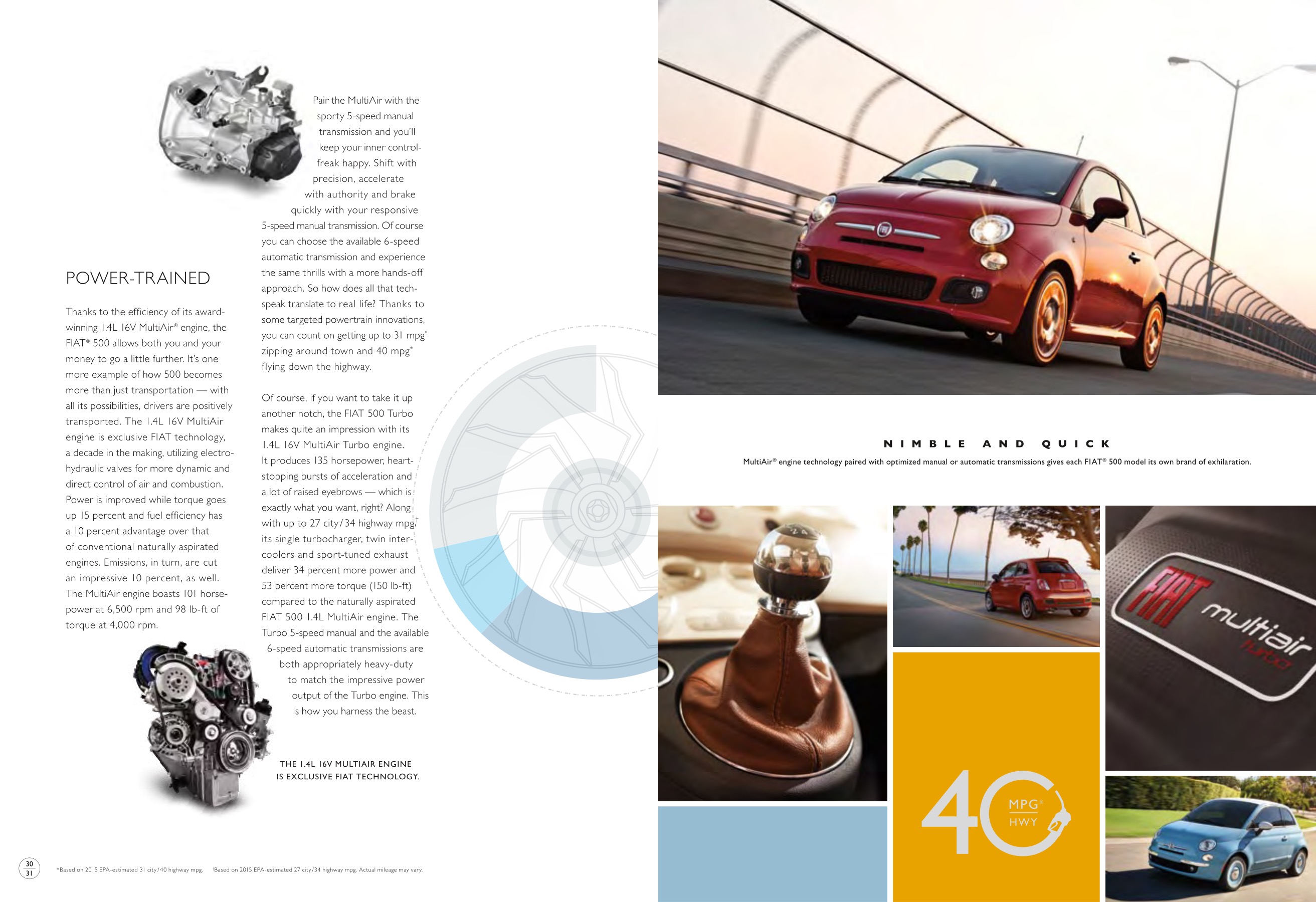 2016 Fiat 500 Brochure Page 51